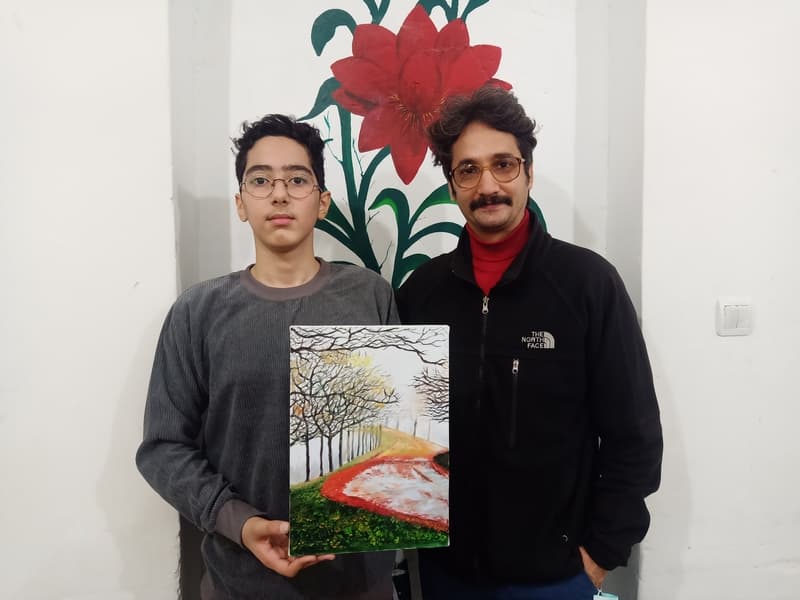 دانش آموزان هنرمند