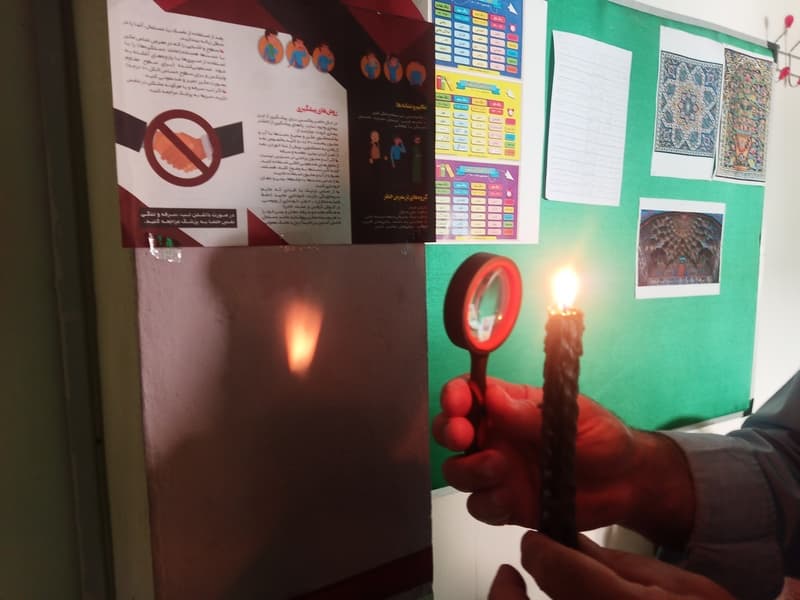 آزمایش علوم تجربی - نور