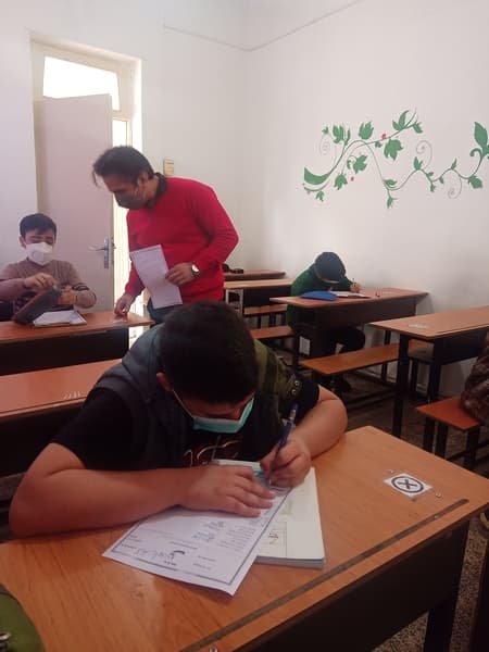 برگزاری آزمون های سنجشی و آزمایشی